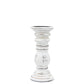 Classic Candle Stand - Whitewash - Small