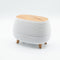 Futuristic Ribbed Aroma Diffuser with Colour-Changing Light