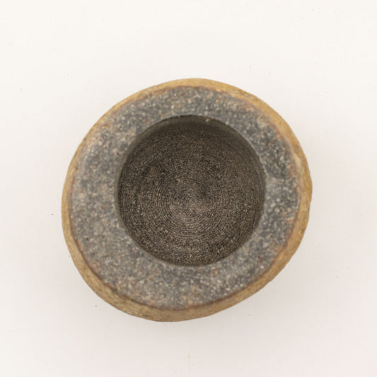 Natural Riverstone Decorative Pestle & Mortar- Small (aprox 9x7cm)