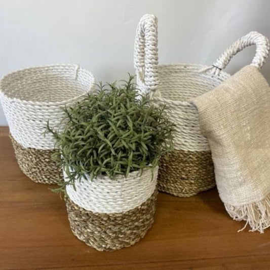 Seagrass Storage Basket Set